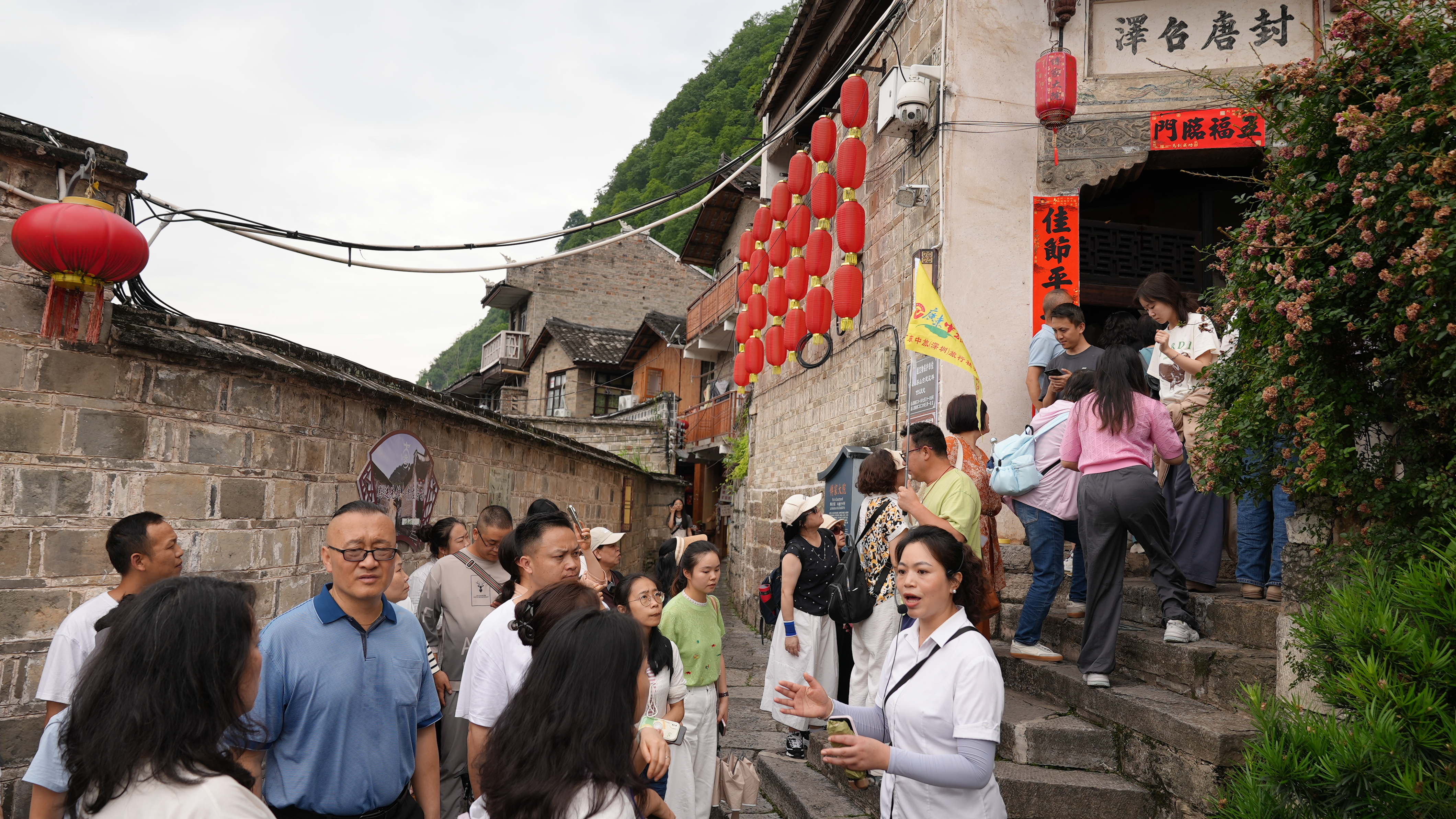 百家旅行社考察团到镇远实地踩线  沉浸式体验古城魅力