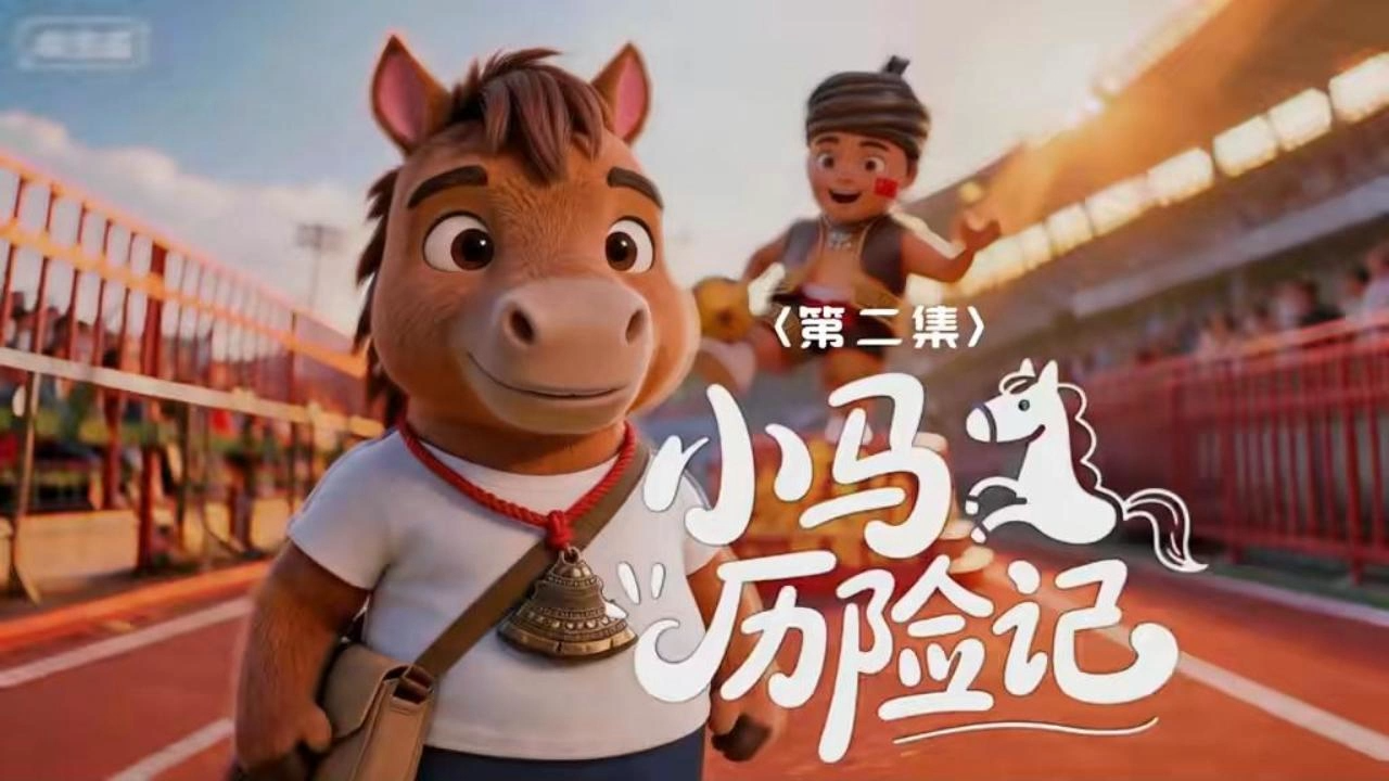 AI漫剧《小马历险记》第二集：一张旧照牵出往事，第二块碎片即将现身……榕江见！