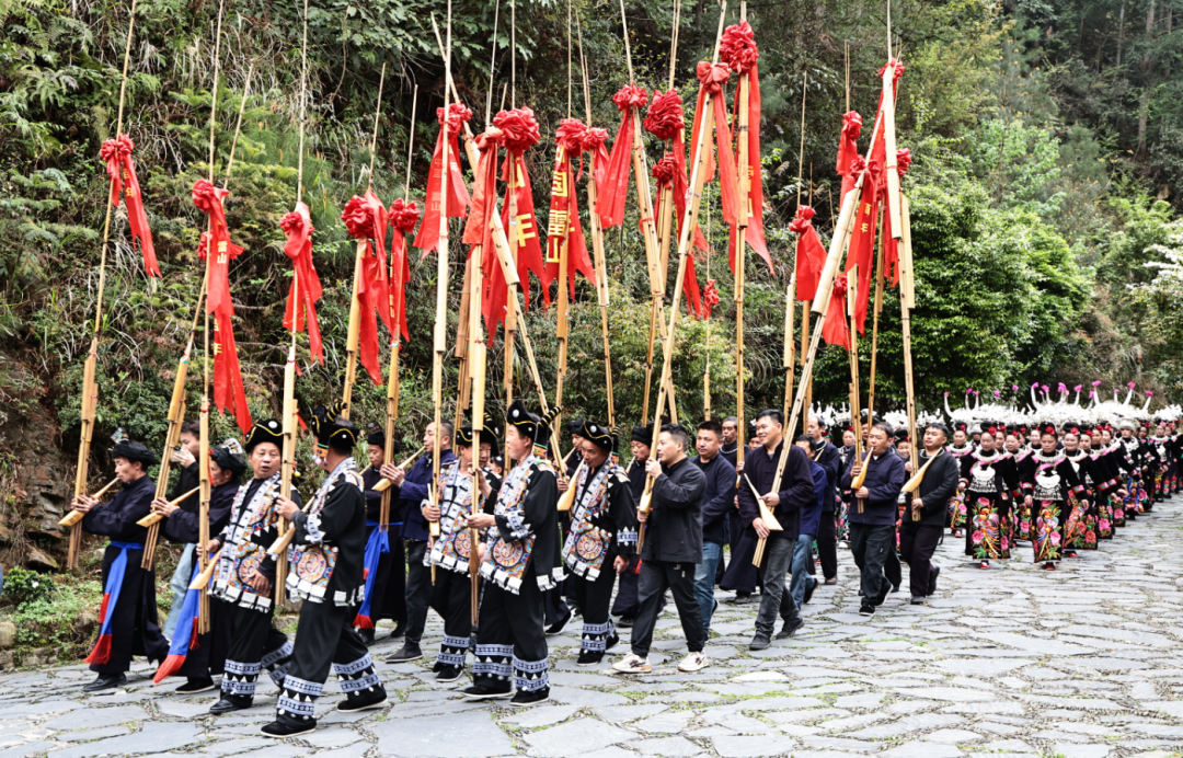 多彩影纪│高清大图来了~黔东南州雷山县方祥乡这场民俗活动超热闹
